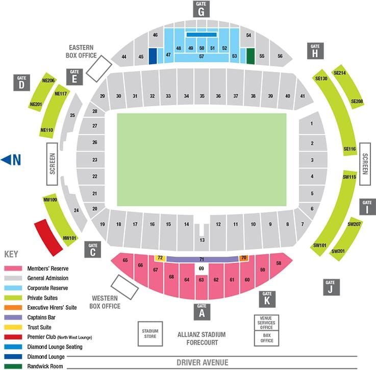 Kat jeyografik nan allianz arena chèz 
