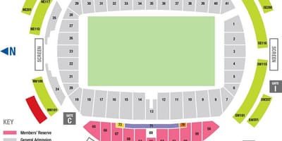 Kat jeyografik nan allianz arena chèz 